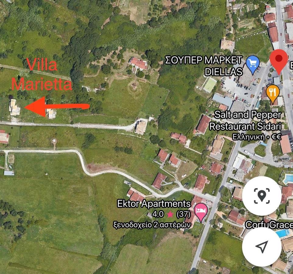 Villa Marietta Sidárion Esterno foto